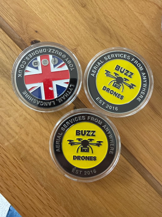 Buzz Drones Challenge Coin
