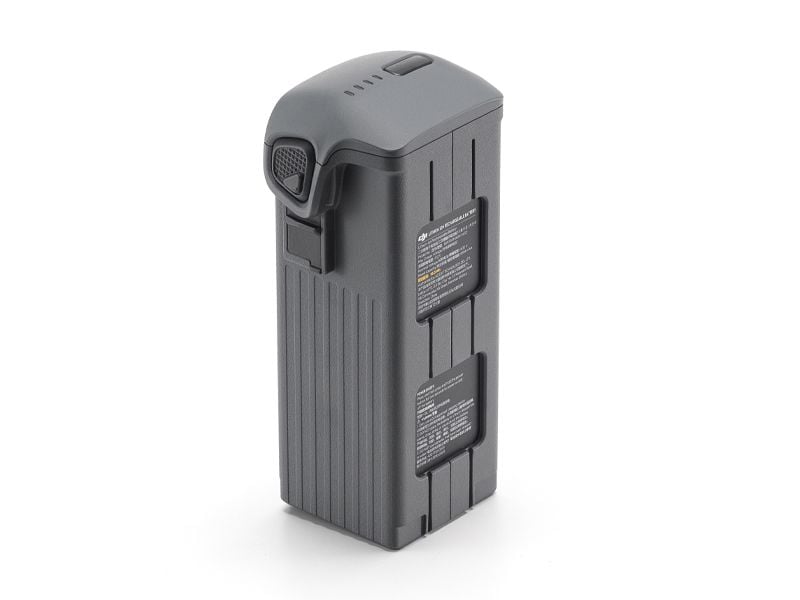 Gray battery pack on a white background