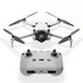 Drone with camera and remote control on a white background