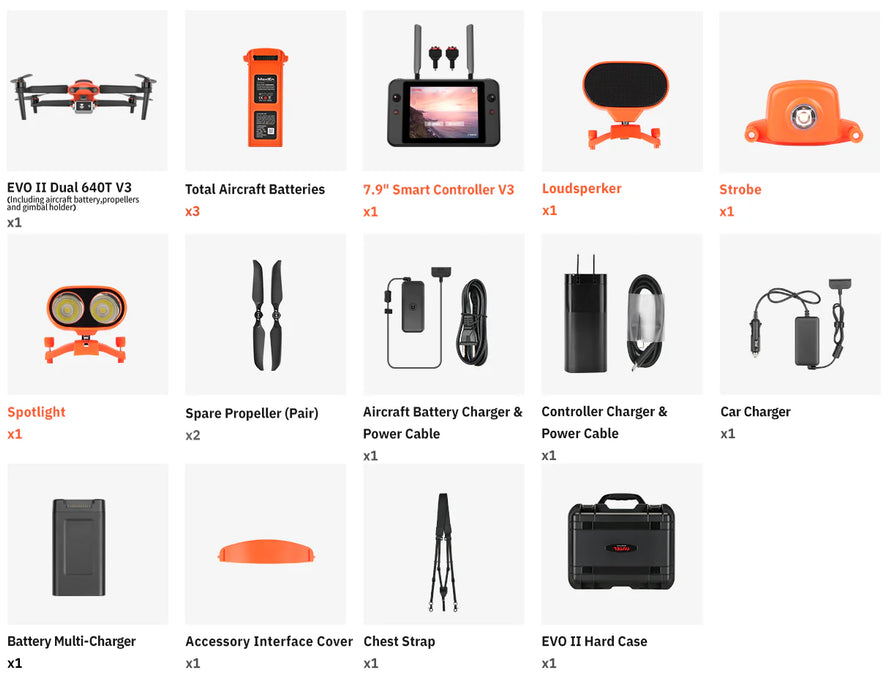 Autel EVO II Dual 640T Enterprise Rugged Bundle V3