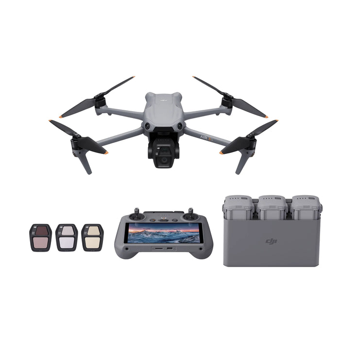 DJI Mavic Pro drone with accessories on a white background
