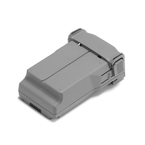Gray battery pack on a white background