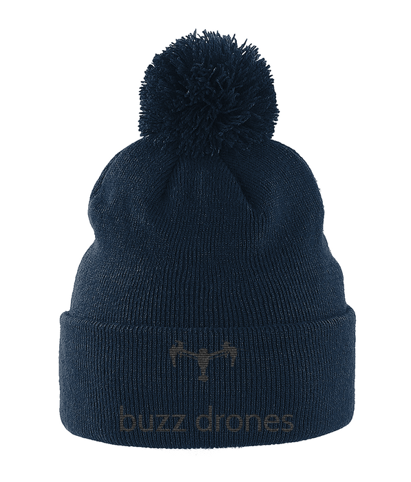Pom Pom Beanie by Buzz Drones