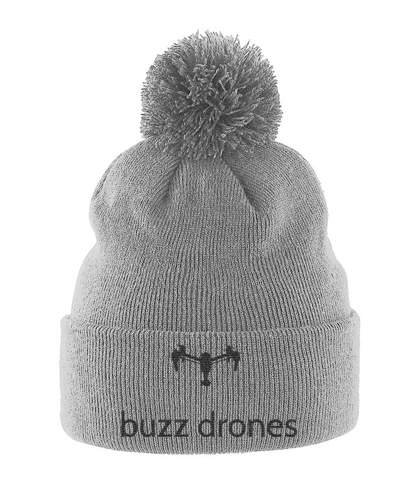Pom Pom Beanie by Buzz Drones