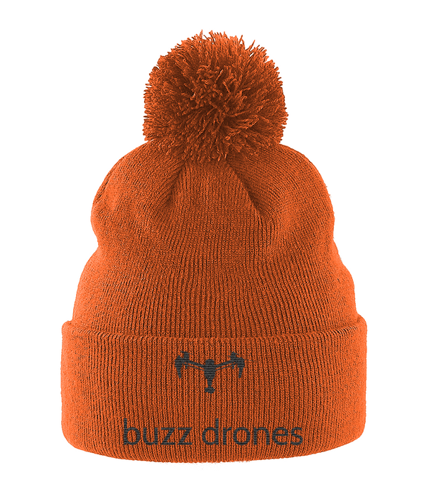 Pom Pom Beanie Buzz Drones