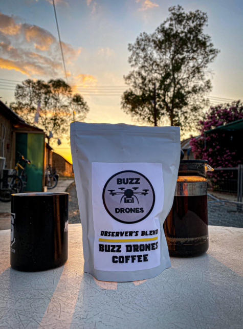 Buzz Drones Coffee & Mug Bundle - 1Kg